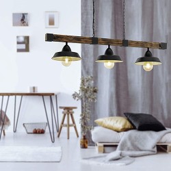 Lustra 3 Socluri Vintage E27 OLDBURY 3