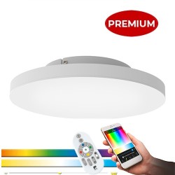 Panou LED 22.4W 45cm Alb RGBW Dimabil TURCONA-Z