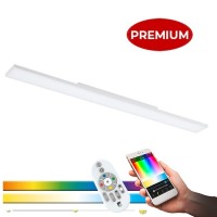 ILUMINAT SMART LED - Reduceri Panou LED 34.2W 120x10cm Alb RGBW Dimabil TURCONA-Z Promotie