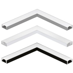 Conector Profil Aluminiu Aplicat Colt Dispersor Mat 12MM