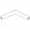 Conector Profil Aplicat 90 Grade Colt Interior 11MM