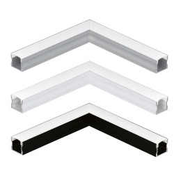 Conector Profil Aluminiu Aplicat Colt Dispersor Mat 12MM LZ9892