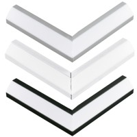 PROFILE BANDA LED, Conector Profil Aplicat 90 Grade Colt Exterior 12MM, LED-Zone.ro