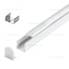 Profil Aluminiu Aplicat Dispersor Transparent 1M 11MM LZ9893