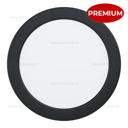Spot LED 11W Rotund Negru IP44 FUEVA