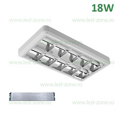 Corp Iluminat LED 2X9W 63x33cm Aplicat Emergenta LENA