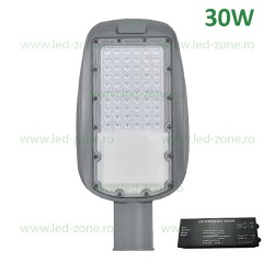 Lampa LED Iluminat Stradal 30W PRAGUE Emergenta 