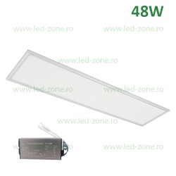 Panou LED 48W 120x26cm STELLAR Incastrabil Alb Emergenta 