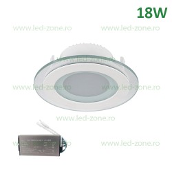 Spot LED 18W Rotund Alb Emergenta LZ01