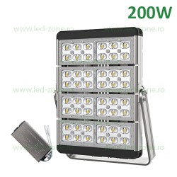 Proiector LED 200W EOS Negru Emergenta 