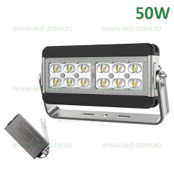 Proiector LED 50W EOS Negru Emergenta 