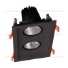 Spot LED 2X30W Dreptunghiular Negru Emergenta