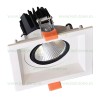 Spot LED 30W Patrat LZ01 Alb Emergenta