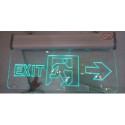 Indicator LED Exit Dreapta Acril