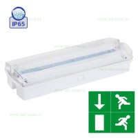 INDICATOARE LED, Indicator LED 4.5W Exit cu Autocolant HENRY, LED-Zone.ro