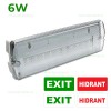 Indicator LED 6W Exit Hidrant cu Autocolant