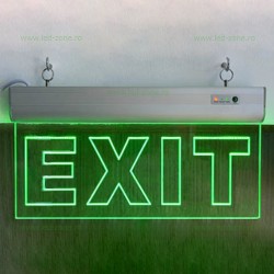 Indicator LED Exit Acril