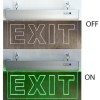 Indicator LED Exit Acril