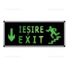 Indicator LED Exit - Iesire Trepte Jos 2 Fete