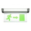Indicator LED Exit Sageata Lateral Acril Montaj Perete