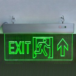 Indicator LED Exit Sus Acril