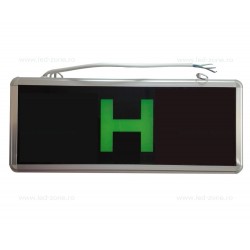 Indicator LED Hidrant Negru 2 Fete