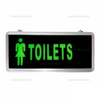 ILUMINAT COMERCIAL LED - Reduceri Indicator LED Toaleta Femei 1 Fata Promotie