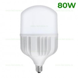 Bec LED E27 80W Dispersor Mat Plastic TORCH