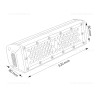 Lampa LED Iluminat Industrial 100W Liniara ZEUGMA