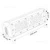 Lampa LED Iluminat Industrial 200W Liniara ZEUGMA