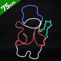 INSTALATII LED EXTERIOR, Black Friday - Instalatie LED Exterior Neonflex Colindator , LED-Zone.ro