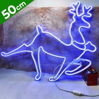 INSTALATII LED EXTERIOR, Black Friday - Instalatie LED Exterior Neonflex Ren 50cm LZ376, LED-Zone.ro