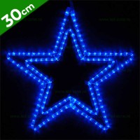 INSTALATII LED EXTERIOR, Black Friday - Instalatie LED Stea Mica Exterior, LED-Zone.ro