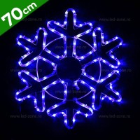 INSTALATII LED EXTERIOR, Black Friday - Instalatie LED Fulg Mare Zapada Exterior, LED-Zone.ro