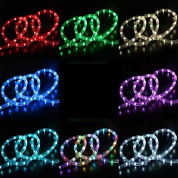 Instalatie LED Furtun 100m Diametru 10mm Diverse Culori