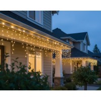 INSTALATII LED EXTERIOR, Black Friday - Instalatie LED Perdea Turturi 3x0.7m Diverse Culori Fir Alb, LED-Zone.ro