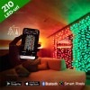 Instalatie LED Perdea Turturi 3x2m Digitala SMART Bluetooth