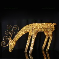 INSTALATII LED EXTERIOR, Black Friday - Instalatie LED Ren 116cm 96 LED-uri Exterior LZ803-21, LED-Zone.ro