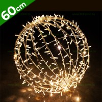 INSTALATII LED EXTERIOR, Black Friday - Instalatie LED Sfera Diametru 60cm Diverse Culori, LED-Zone.ro