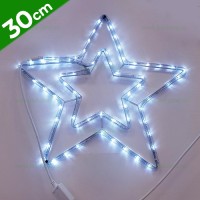 INSTALATII LED EXTERIOR, Black Friday - Instalatie LED Stea Exterior LZ9037, LED-Zone.ro