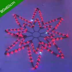 Instalatie LED Stea Mare Exterior LZ9034