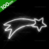 INSTALATII LED EXTERIOR, Black Friday - Instalatie LED Stea Tip Cometa Exterior, LED-Zone.ro