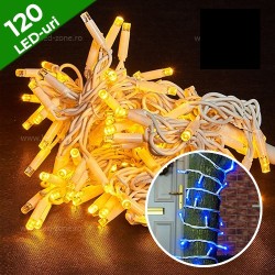 Instalatie Pom Craciun 120 LED-uri Exterior Fir Cauciucat IP44