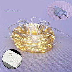 Instalatie Pom Craciun 100 LED-uri Exterior Diverse Culori 10m