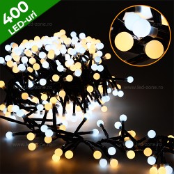 Instalatie Pom Craciun 400 LED-uri Ghirlanda