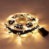 Instalatie Pom Craciun 500 LED-uri 8mm Diverse Culori Fir Negru