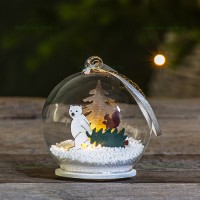 INSTALATII LED SARBATORI, Black Friday - Glob LED Alimentare Baterii FOREST LZ271-84, LED-Zone.ro