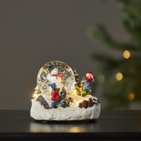 DECORATIUNI CRACIUN, Black Friday - Glob LED Dinamic Om de Zapada Alimentare Baterii, LED-Zone.ro