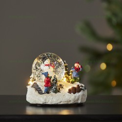 Glob LED Dinamic Om de Zapada Alimentare Baterii