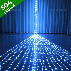 Instalatie LED Perdea Ploaie 3x2.5m Diverse Culori